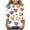 1-Multicolor, variant on CLOISE Kids T Shirts 3/4 Sleeve Boys Girls Toddler Crew Neck Tops Floral Casual Fashion Fall Winter Clothes Multicolor 3-12T