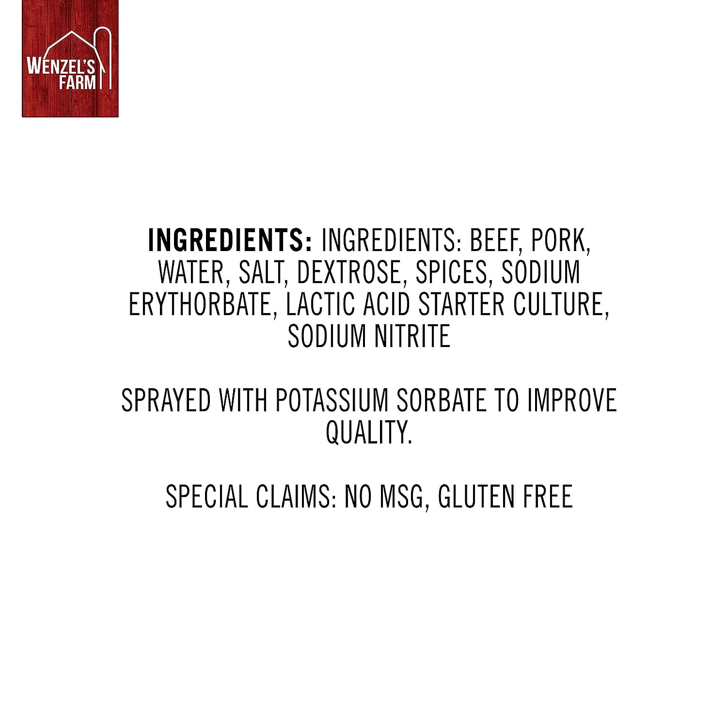Wenzels Farm Spicy  Sticks, 32 sticks (16 packs of 2)
