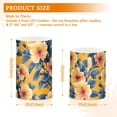 thumbnail image 3 of Orange Hibiscus Flickering Flameless Candles Battery Operated with Remote Timer LED Pillar Candles Set of 2, 3 of 7