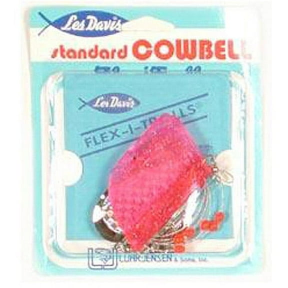 Luhr Jensen Standard Cowbell Lake Troll 38" Nickel/Silver Scalelite