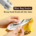 thumbnail image 4 of Guardoinrt Plastic Bag Sealer And Cutter Seal And Cut With Precision Food Fresh Bag White 1Set, 4 of 6