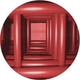 thumbnail image 1 of Ahgly Company Machine Washable Indoor Round Transitional Lava Red Area Rugs, 6' Round, 1 of 7