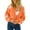 Orange, variant on Oversized Cardigan Sweater for Women Fall Winter Fashion Flower Print Overcoat Batwing Sleeve Outwear Jacket Crop Tops L,Yellow