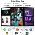 thumbnail image 6 of 10 inch Tablet Android 13 Tablets, 6+(10)GB RAM 128GB ROM 256GB Expand, 1280x800 IPS HD Touch Screen, Google Certificated, WiFi, Dual Camera, Bluetooth, 6000mAh Black-(with Leather case), 6 of 15