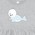 thumbnail image 4 of Inktastic Baby Seal Girls Baby Dress, 4 of 5
