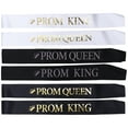 thumbnail image 1 of 6Pcs Prom King Queen Graduation Party Supplies Strap Shoulder Belt For Men And Women Random Style And Color, 1 of 9