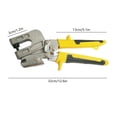 thumbnail image 4 of 10 Inch Metal Stud Crimper Professional Punch Lock Stud Crimper Pliers for Drywall and Steel Framing Ideal for Gypsum Board and Metal Stud Installation, 4 of 8