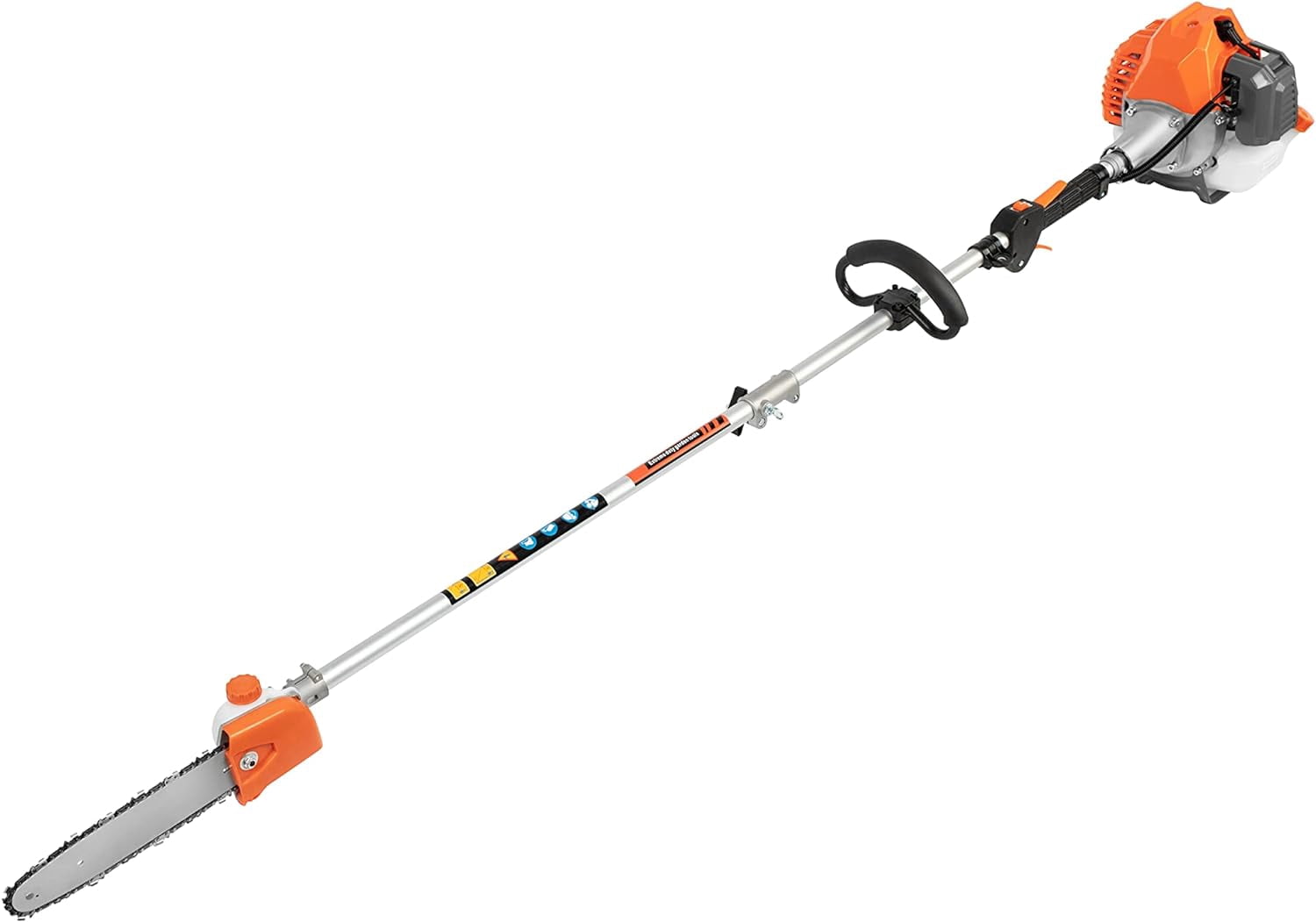 PROYAMA 42.7cc 5 in 1 Gas Brush Cutter, Multi-functional Gas Hedge Trimmer, Weed Eater, Brush Cutter, String Trimmer, Pole Saw with Extension Pole