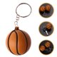 thumbnail image 2 of KAKOWELY 10 mini llaveros de baloncesto para fiestas infantiles con temática deportiva. Llaveros de pelotas deportivas, recuerdos de fiesta de baloncesto, llaveros para mochilas infantiles., 2 of 5
