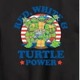 thumbnail image 3 of Teenage Mutant Ninja Turtles - Red White Turtle Power - Youth Crewneck Fleece Sweatshirt, 3 of 5