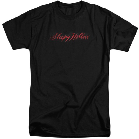 Sleepy Hollow Logo Adult Tall T-Shirt Black