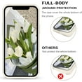 thumbnail image 4 of Compatible with iPhone 12 Pro Max Case, Premium Soft Liquid Silicone Rubber Bumper Full Body Camera Protection Anti-Scratch Microfiber Lining Phone Case for iPhone 12 Pro Max 6.7"-White, 4 of 15
