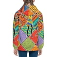 thumbnail image 6 of Kdxio Dancing African Womans Pattern Kids Boys Girls Zip Up Hoodie 3D Printed Hooded Sweatshirt Hoody Coat with Pocket 7-12 Y-Medium, 6 of 6