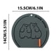 thumbnail image 2 of floor cover Isolation kitchen sewer odor floor mat, 2 of 7