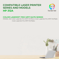 thumbnail image 2 of TCT 312A Cyan Toner Cartridge - Premium Compatible Replacement for 312A CF381A, 2 of 6
