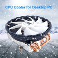 thumbnail image 3 of SNOWMAN 4 Heat Pipe CPU Cooler PWM 4 Pin PC Radiador Ventilador de refrigeración (sin luz) Hugtrwg Nuevos Originales, 3 of 8