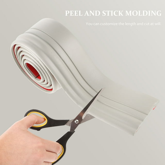 UPOUART Self Adhesive Molding Trim Para Resistente Al Polvo Y Agua En Paredes Y