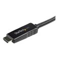 thumbnail image 4 of StarTech.com 2m (6ft) HDMI to DisplayPort Cable 4K 30Hz, Active HDMI 1.4 to DP 1.2 Adapter Converter Cable with Audio, USB Powered, Mac & Windows, HDMI Laptop to DP Monitor, Male/Male - Built-In USB Cable - Video cable - HDMI, USB (power only) male to DisplayPort male - 6.6 ft - black - 4K support, active, 4 of 6