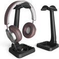 thumbnail image 1 of Soporte para auriculares con clip para cable y soporte para teléfono, soporte universal para auriculares para juegos multifunción de alta estabilidad, soporte para auriculares de escritorio negro Rojo Verde, 1 of 5
