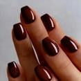 thumbnail image 1 of Uñas postizas adhesivas JOYVVEW rojo cereza corto cuadrado 30 piezas, 1 of 7