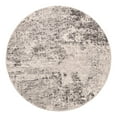 thumbnail image 3 of Unique Loom Leipzig Collection Area Rug - Bach (4' 1" Round Gray/Ivory), 3 of 7