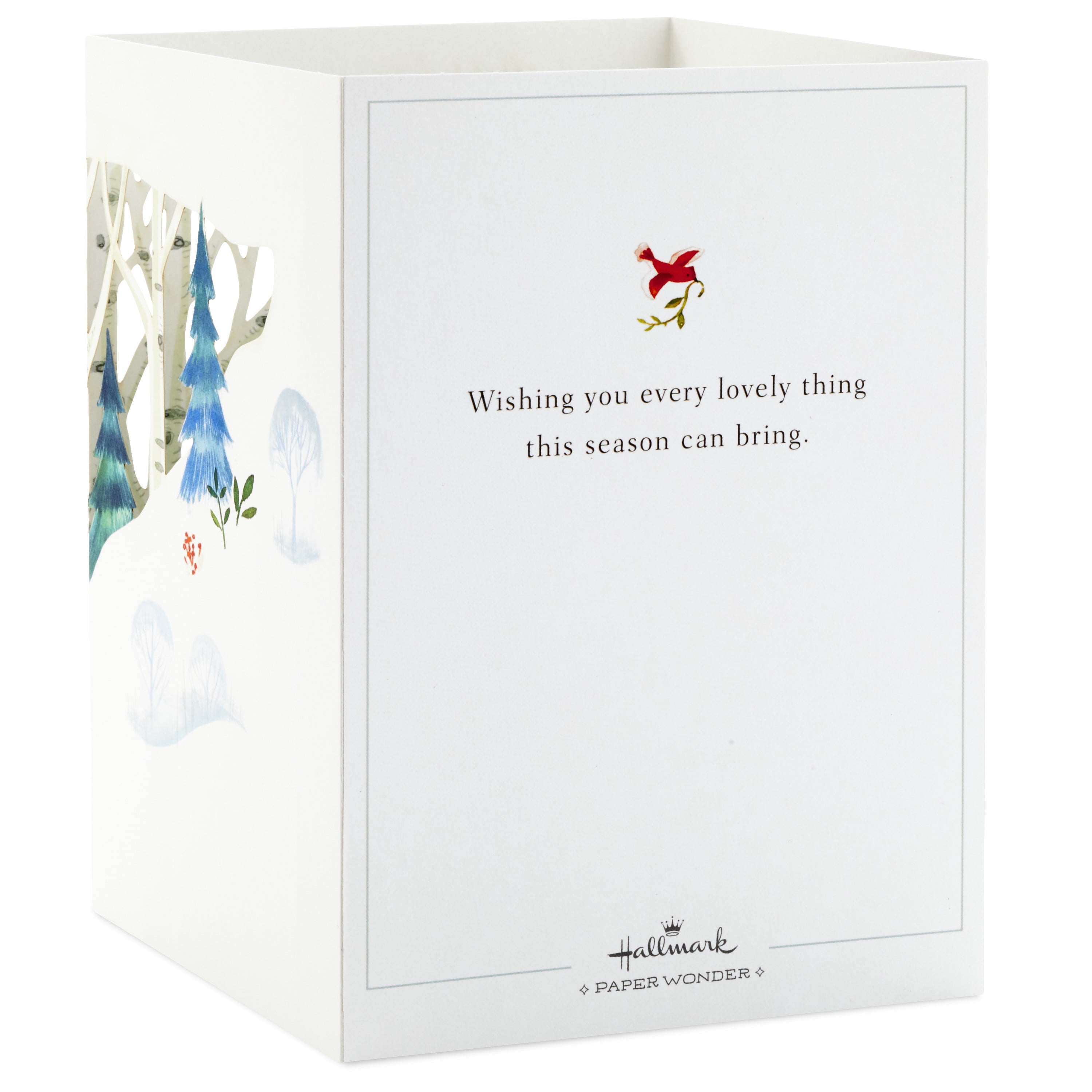 Hallmark Christmas Greeting Card with Envelope, 9.4" x 0.20"