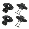 thumbnail image 1 of 4pcs Kayak Boat Drain Plug Universal Drain Plug Kit Hull Thread Bung for Kayak Canoe Boat (Black), 1 of 5