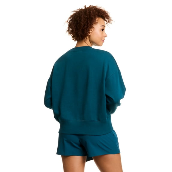 Reebok Women's Prep Crewneck Sweatshirt, Sizes XS-XXXL