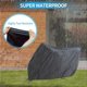 thumbnail image 4 of Funda para motocicleta, lona impermeable para exteriores, resistente al invierno, tela Oxford 190T con orificios de bloqueo, lona a prueba de polvo para motocicletas Harley-Davidson, Honda,, 4 of 6