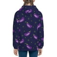 thumbnail image 6 of Sikiie Eggplant Zip Up Hoodie Teenage, hoodies for Teenage, Zipper Sweatshirt Jacket for Daily, Traveling-Medium, 6 of 6