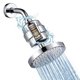 thumbnail image 1 of Cabezal de Ducha con Filtración de 25 Etapas, Cabezal de Ducha de 6 Pulgadas para Agua Dura, Juego de Cabezal de Ducha con Filtro de Alta Presión, Elimina Impurezas, Elimina el Cloro etc (con Soporte), 1 of 7