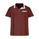 thumbnail image 4 of Camisas de Manga Larga para Hombres Casual Color Sólido Cuello Redondo, Blusa de Poliéster para Al Aire Libre, Diario Y Invierno de Primavera, 4 of 6