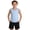 A209 Blue, variant on Girls Sleeveless Athletic Tank Top Scoop Neck Contrast Binding Active Shirts Breathable Fitness Camisole Casual Summer Sportswear Gym Training Clothes