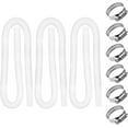 thumbnail image 6 of Usmixi Online Shopping, 4-Piece Set 1.25-Inch Pool Hose 59-Inch Long Accessory Pool Pump Replacement Hose Above Ground Pool Filter Pump Using 1 1/4 Diameter Hose, 6 of 7
