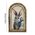 thumbnail image 4 of XUFLVPSEF Easter Bunny Picture Rabbit Wall Art Cute Animal Artwork Kids Room Decor Bunny Decor Wall Art Cute Rabbit Poster Picture Canvas Print Easter Decorations Front Door Wall Window Home Decor, 4 of 8