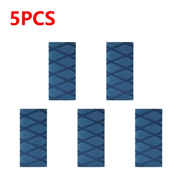 1-10 Pcs Raquettes de Tennis de Table Ruban de Poignée Rétractable Chauve-Souris de Ping-Pong Poignées Bandeau Anti-Transpiration Prise Confortable Accessoires de Tennis de Table Bleu 5 Pcs