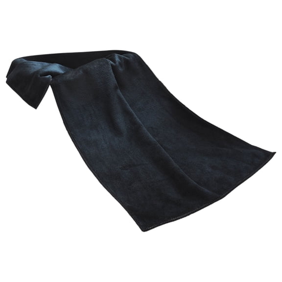 Microfiber Hair Towel, Soft, Super Absorbent, Microfiber Hair Towel, Wraps Women for the Gym, Black