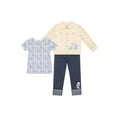 thumbnail image 2 of Little Lass Toddler Girl Jacket, Tee, and Pant 3-Piece Set, Sizes 2T-4T, 2 of 5