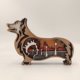 thumbnail image 3 of Estatuas de perro 3D con talla de madera clara, esculturas de león, decoración de adornos artísticos (perro), 3 of 9