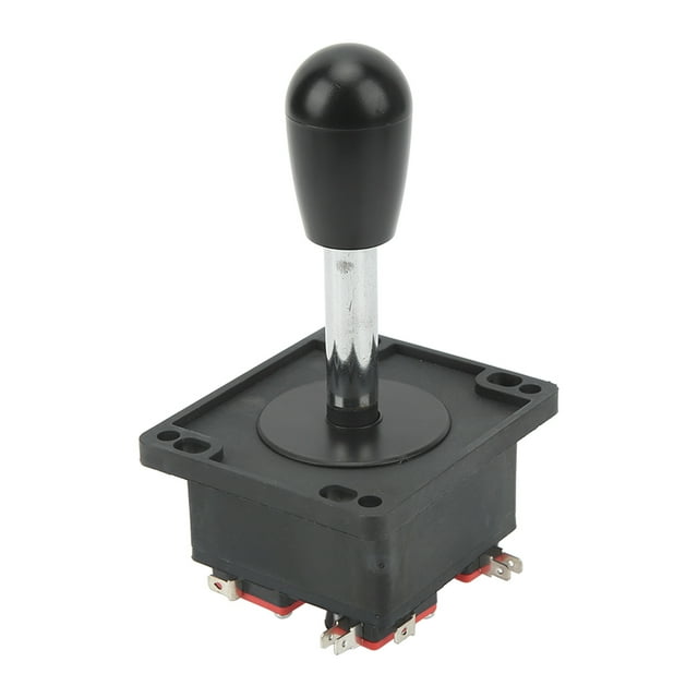 Joystick,Arcade Joystick Black Oval Game Machine Joystick Joystick Replacement Enhanced Features
