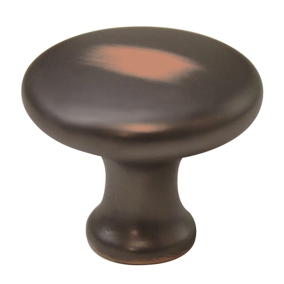 1-1/8" Dia Metropolis Cabinet Knob - Oil-Rubbed Bronze