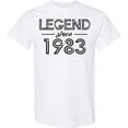 thumbnail image 3 of Inktastic Legend Since 1983 Birthday T-Shirt, 3 of 5