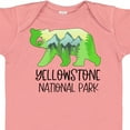 thumbnail image 4 of Inktastic Yellowstone National Park Mountains and Bear Shape Boys or Girls Baby Bodysuit, 4 of 5
