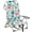 Flamingo, variant on Ktaxon Backpack Beach Chair, 5-Position Protable Beach Chair, Light-Weight Foldable Camping Chair with Back Storage Bag & Cooler Pouch and Side Bags for Beach Poolside (Low, Blue)