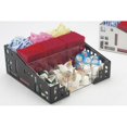 thumbnail image 2 of Cal Mil  Squared Stainless Steel Condiment Organizer with Acrylic Dividers 12 x 12 x 5.25 in., 2 of 2