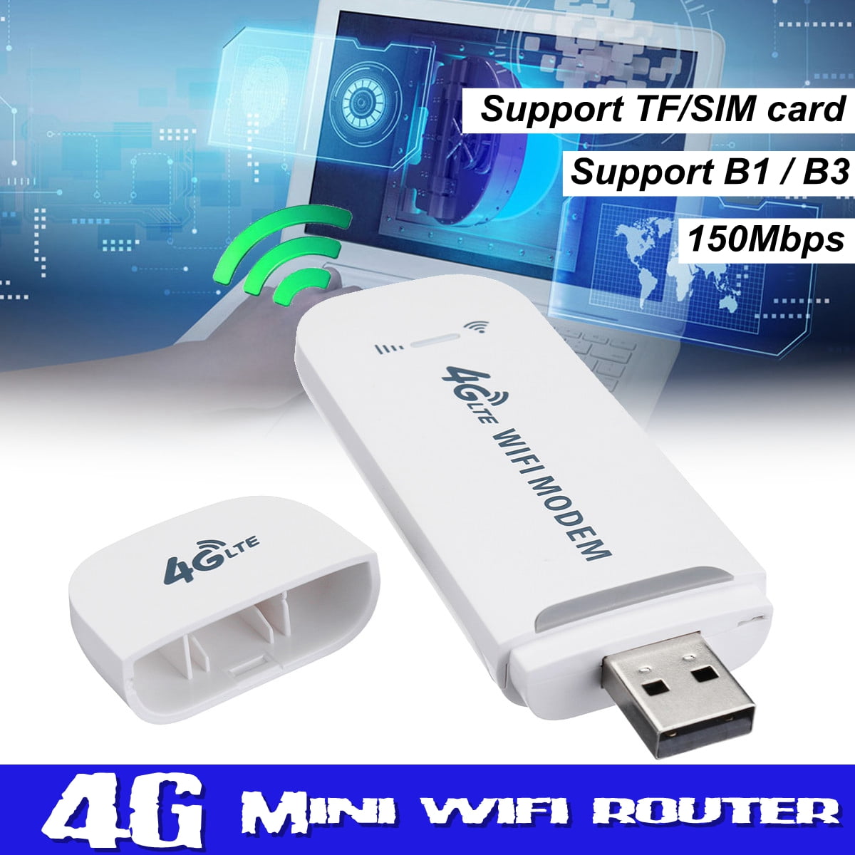 Portable Router 4g Lte Wifi Wireless Router Usb Dongle Stick