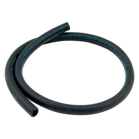 Allstar Fuel Hose - 3/8 in ID - 3 ft - Rubber - Black - Each ALL40356