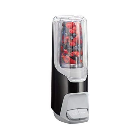 

Hamilton Beach 800W Power Single-Serve Personal Blender for Shakes and Smoothies with 20oz Travel Cup and Lid Black (53620)