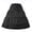Black, variant on QUOTAY Childrens 3 Petticoat Underskirt for Formal Dress and Gowns Flower Girl Age 6-7 Years Flower Girl Dress 03_Black,One Size