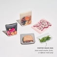 thumbnail image 3 of Bolsa de almacenamiento reutilizable de silicona W&P Porter Sandwich, 300 ml, color menta, 3 of 6